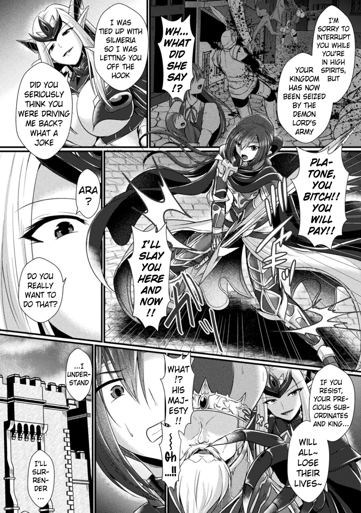 Hentai Manga Comic-Conduire au mal ~Fall of a Gender Bent Knight~-Chapter 1-4